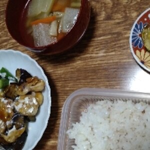 すぐできる根菜スープ♪